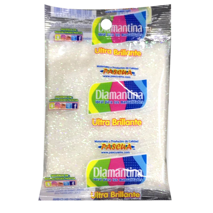 Diamantina Fina Nacarado Banco 50 g