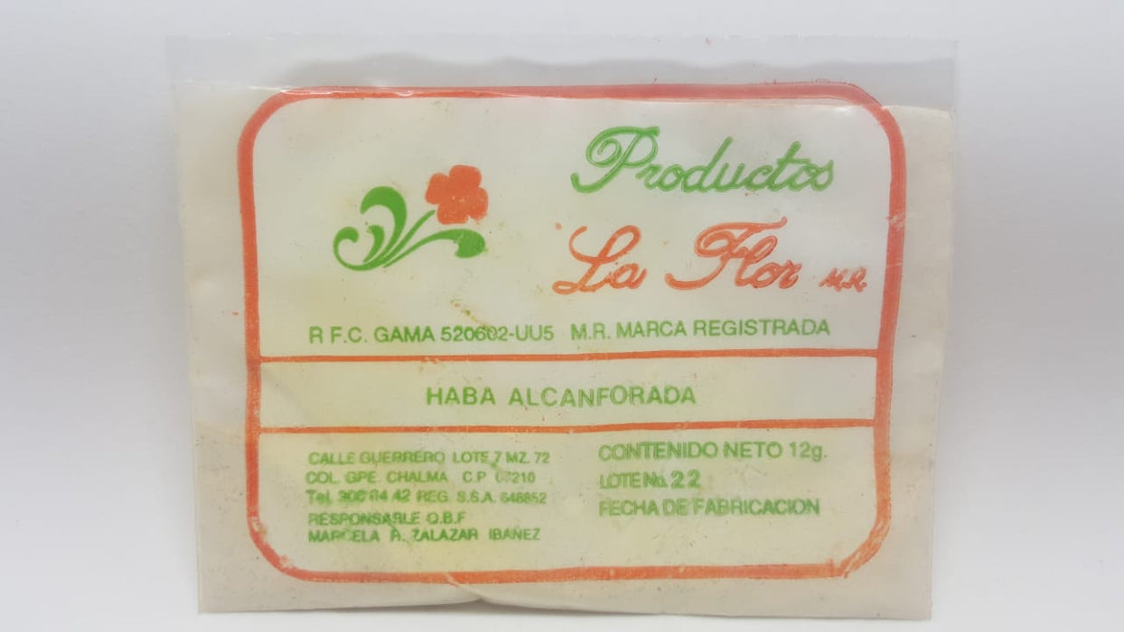 Haba Alcanforada 12 g Productos La Flor