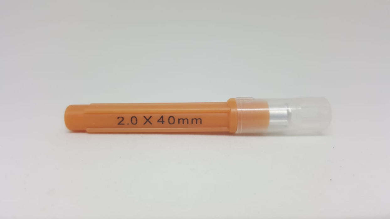 Aguja para Jeginga 14 g x 1.5 pulgadas o 2 x 40 mm