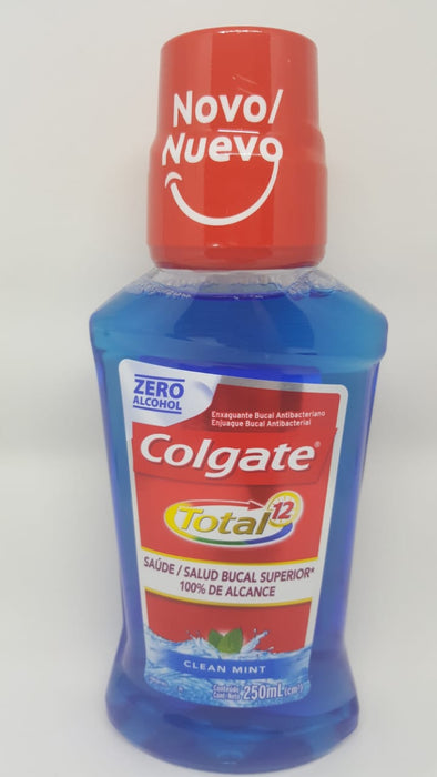 Enjuague Bucal Zero Alcohol Clean Mint 200 ml Colgate Total 1 pieza