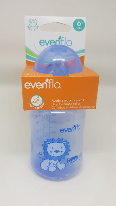 Biberon EvenFlo 1 pieza Flujo Lento Micro Air Vent