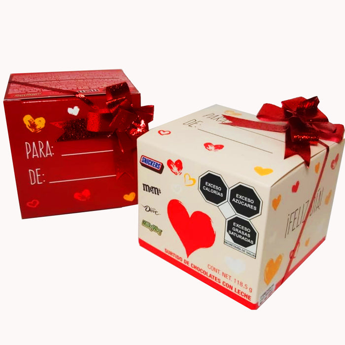 Caja Surtido Chocolate con Leche San Valentín 118.5 g MARS