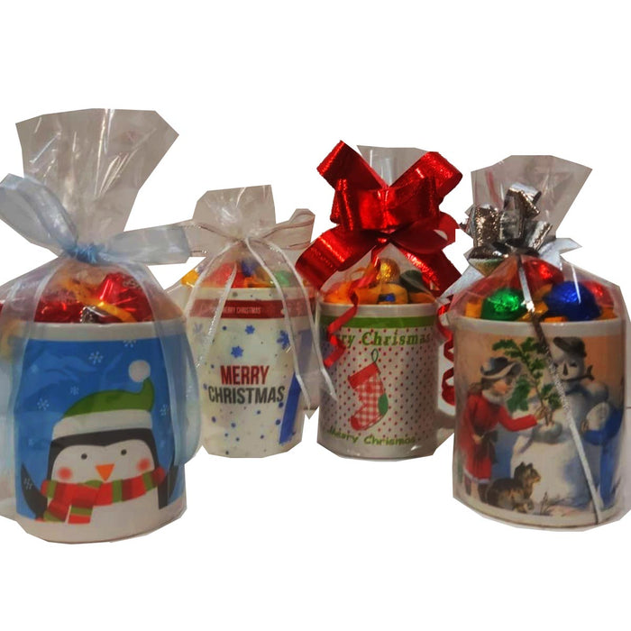 Taza Navideña con Chocolates #3 Ideal para Regalar