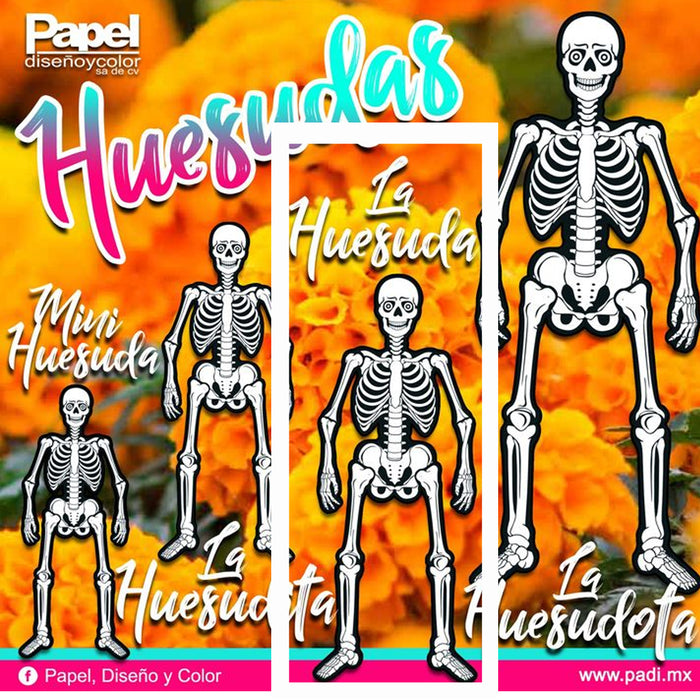 Figura Dia de Muertos La Huesuda Padi