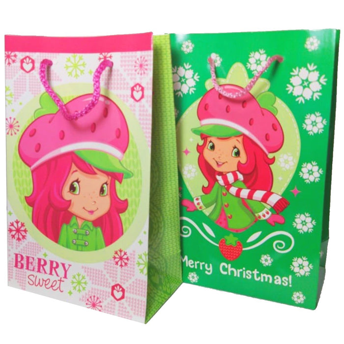 Bolsa de Regalo Chica Con Licencia Granmark Rosita Fresita Navidad 22 x 14 x 8 cm