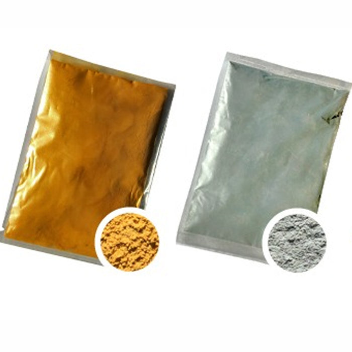 Diamantina en Polvo Oro/Plata 1 sobre
