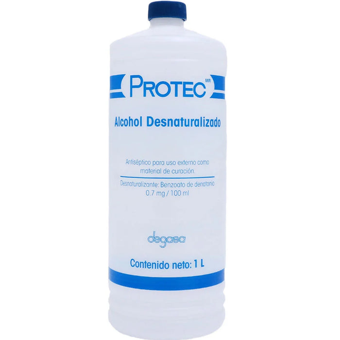 Alcohol Desnaturalizado 70° 1000 ml Protec