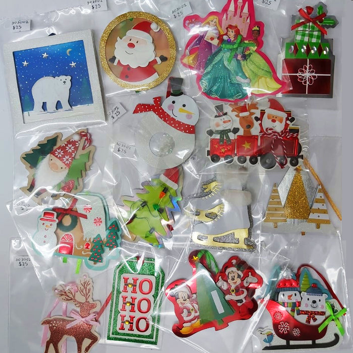 Tarjeta con Diseños Navideños 1 pieza