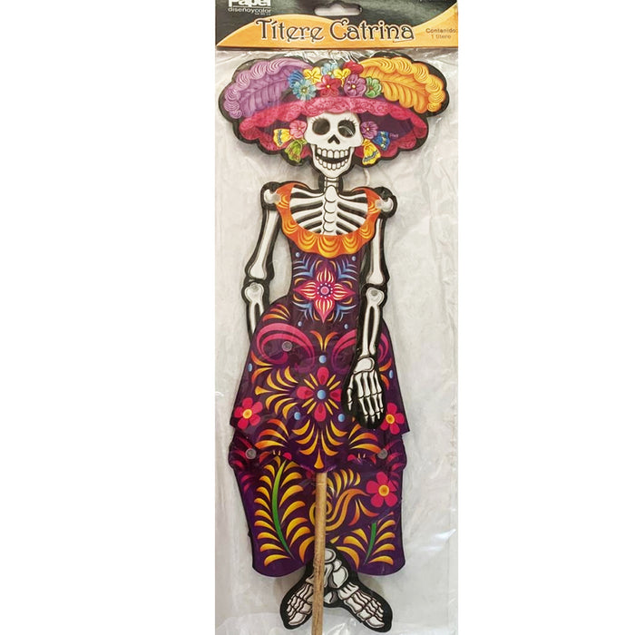 Dia de Muertos Títere Catrina Padi