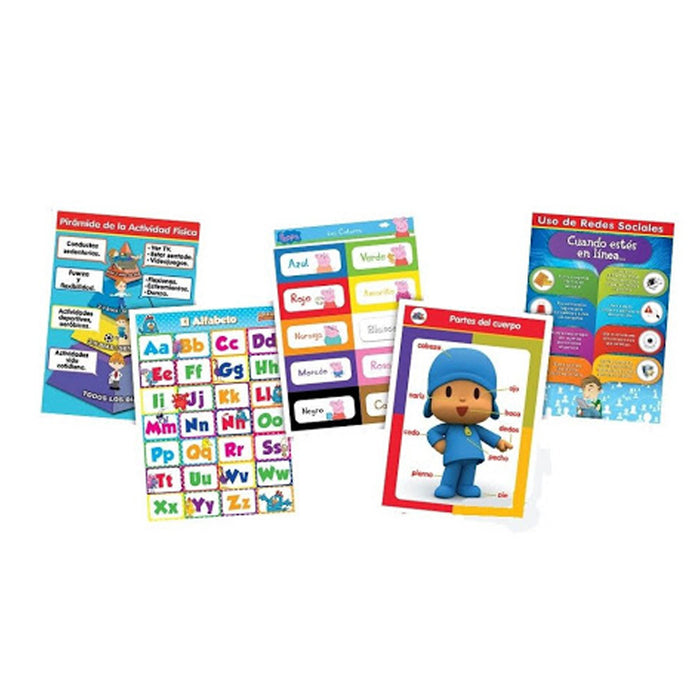 Poster Infantil Granmark Doble Cara 50 X 70 Cm.
