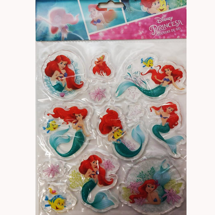 Calcomanías Stickers Gel Sirenita Dipak