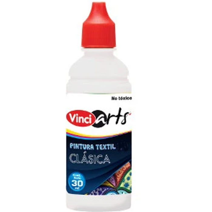 Pintura Textil Clasico Blanco Vinci 30 Ml.