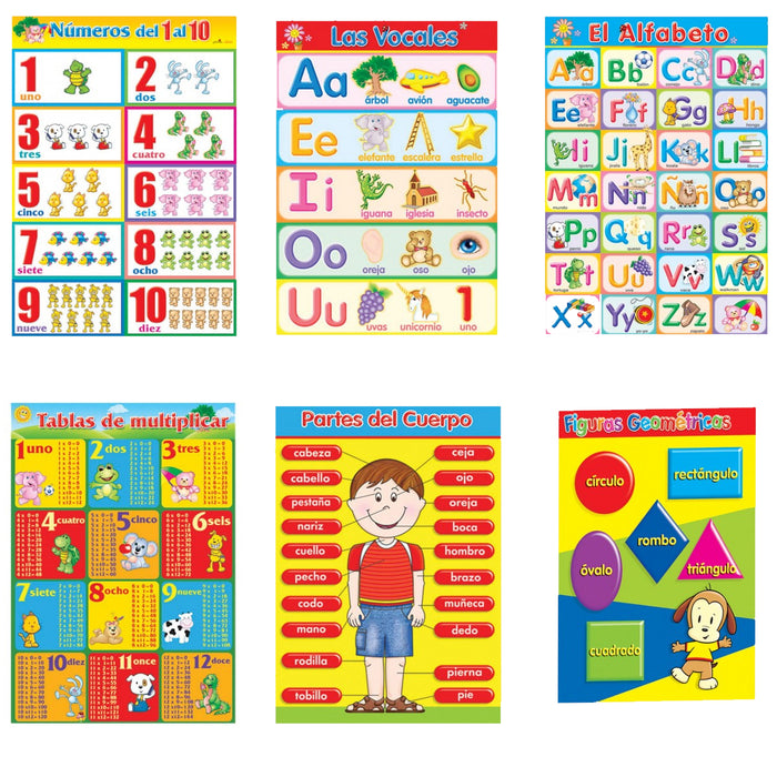 Poster Infantil Granmark Doble Cara 50 X 70 Cm.