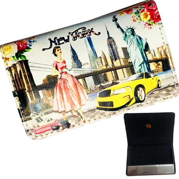Tarjetero para Dama Card Holder New Yok 02/21 Ideal para Regalar