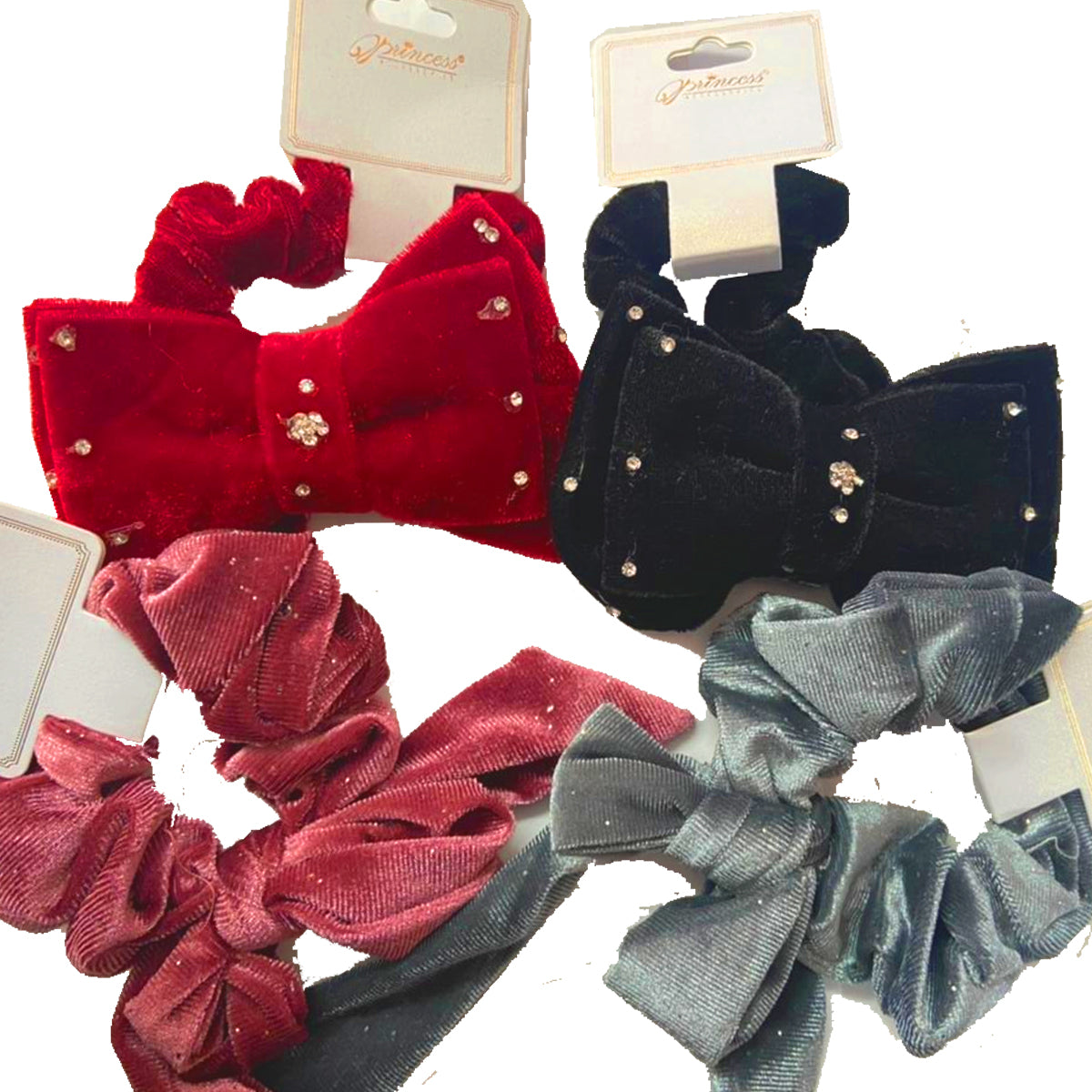 Liga Elastica con Moño Princess Accesories Cabello 1 pieza— Farmacia ...