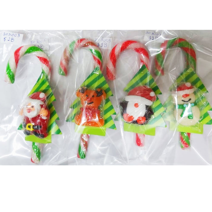 Mini Bastón Dulce Navideño Brachs