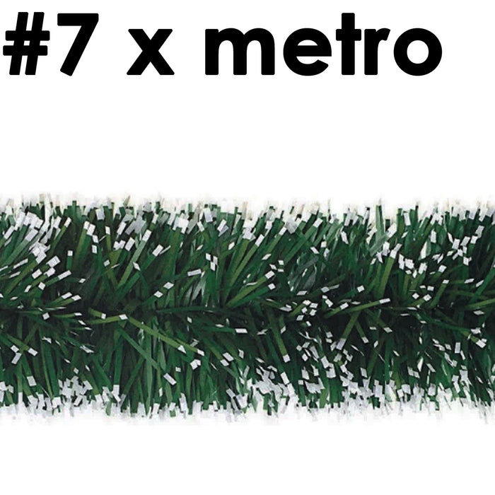 Escarcha Nevado/Verde por Metro #7
