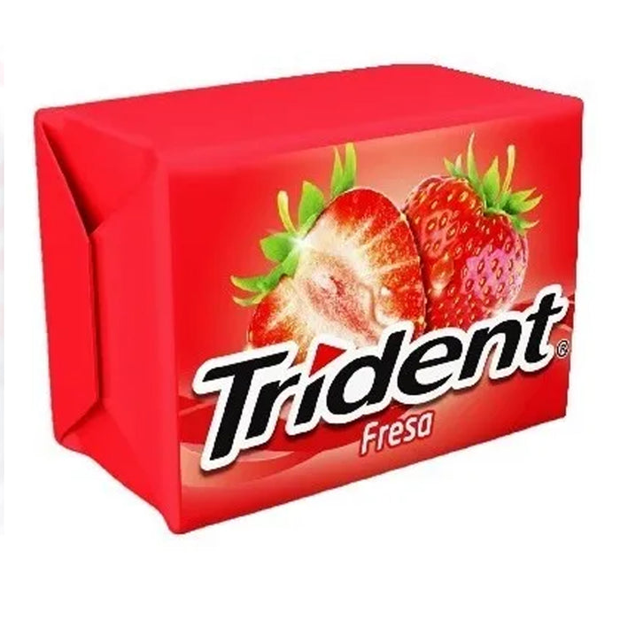 Trident Fresa 4 Tabletas 5.2 g Adams