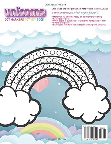 Dot Markers Activity Book: Unicorns