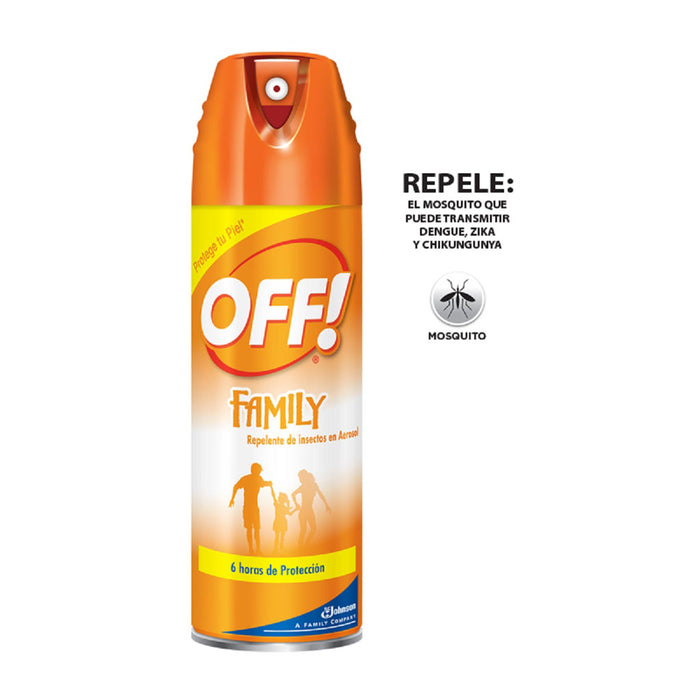 Aerosol Repelente de Insectos Off Family 170 G