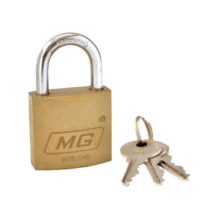Candado de Hierro 38 mm MG mod. 040 3 Llaves