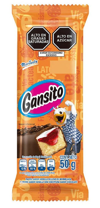 Gansito 50 g Patelito Marinela Premio