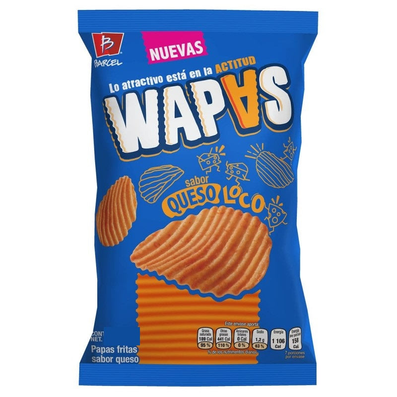 Wapas Queso Loco 75 g Barcel— Farmacia Santa Fe