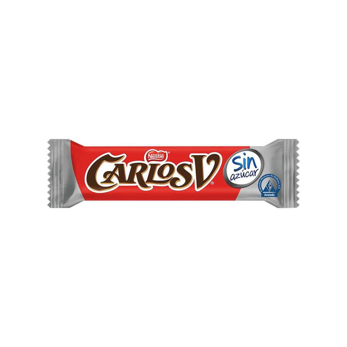 Chocolate Carlos V Sin Azucar 12 gr