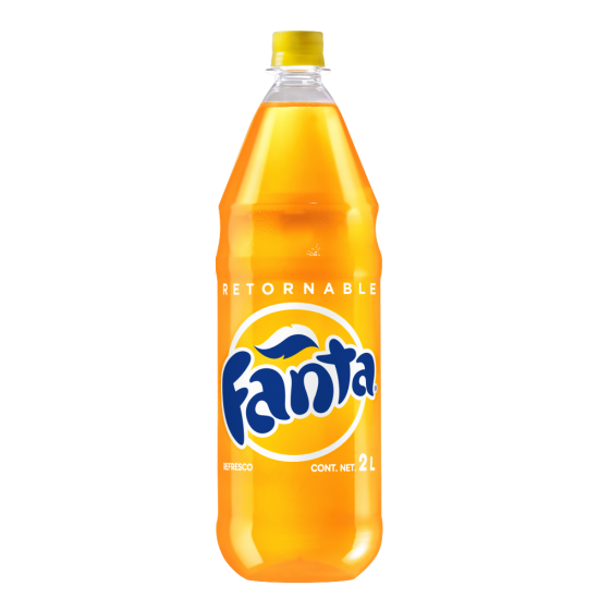 Fanta Naranja No Retornable 2 Litros