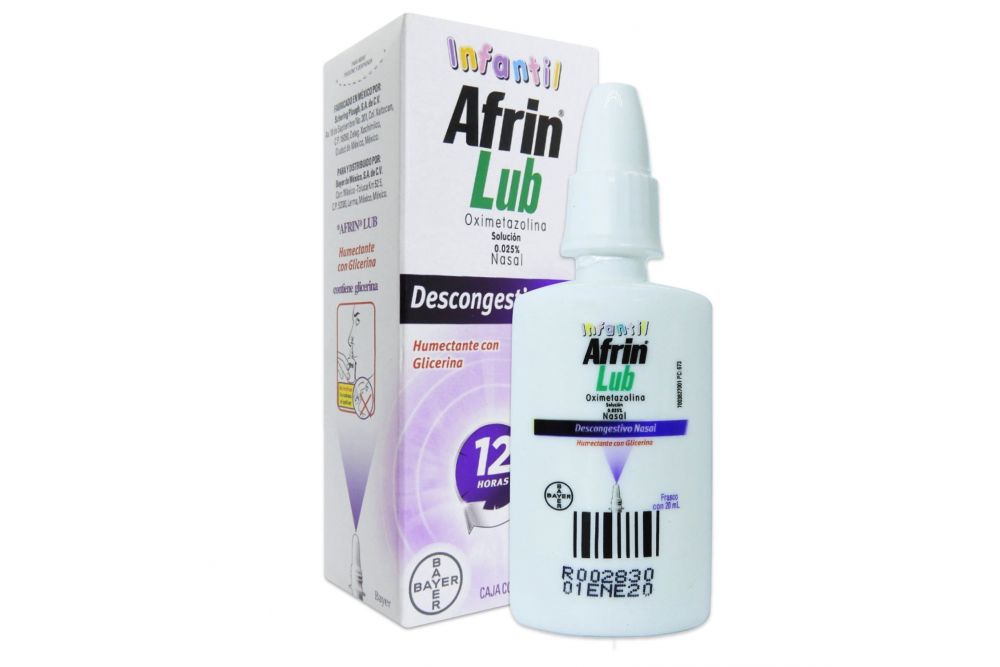Afrin Lub Infantil Descongestivo Nasal Spray 20 ml Bayer