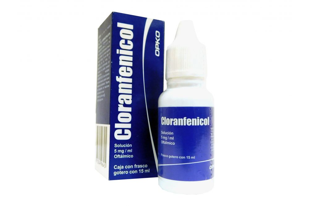 Cloranfenicol Solución Oftálmica 5 mg/ml Opko