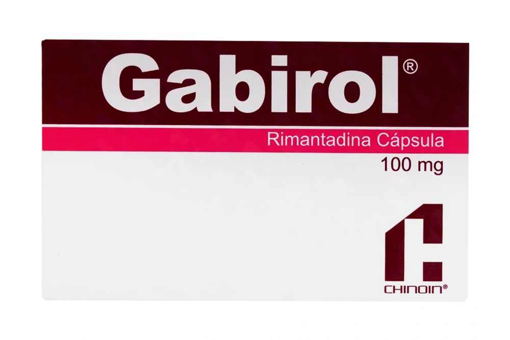Gabirol 100 mg oral 14 capsulas Chinoin