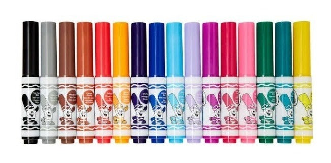 Plumoncitos Lavables Pip Squeaks Crayola 16 Piezas