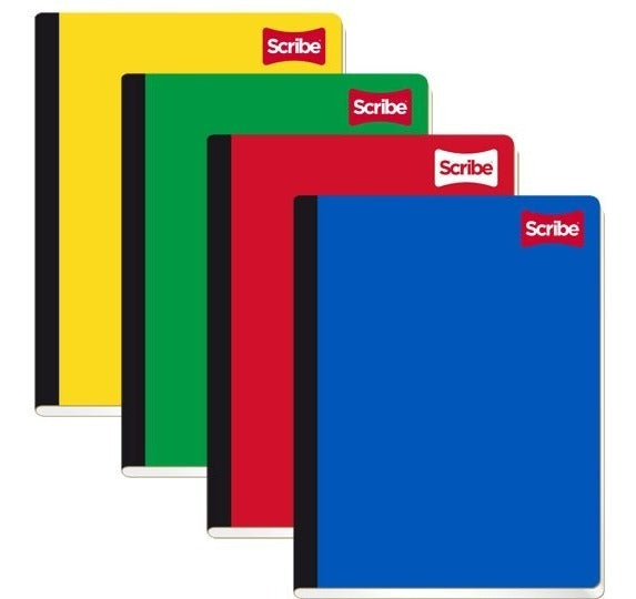 Cuaderno Profesional Cosido Raya 100 hojas Scribe Clásico #4500