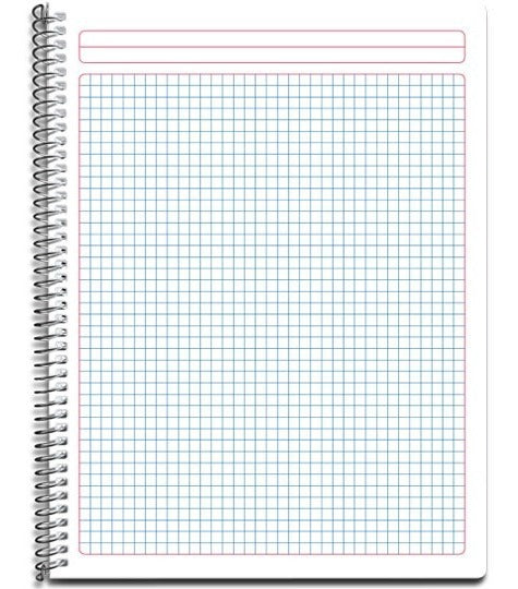 Cuaderno Profesional Espiral Cuadricula 5 mm 100 hojas Star Kid
