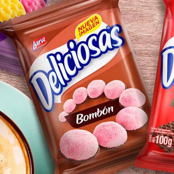 Deliciosas Bombon 100 gr Lara