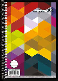 Libreta 1/8 Raya con Indice Espiral 100 Hojas Estrella