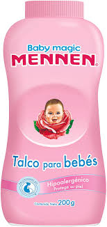 Talco para Bebes Mennen Hipoalergénico 100 g Rosa