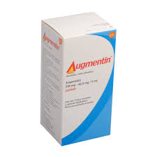 Augmentin Junior Suspemsion 250/62.50 mg Oral 75 ml Amoxacilina/Acido Clavulinico Gsk
