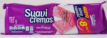 Suavicremas Marinela 102 g Sabor Fresa