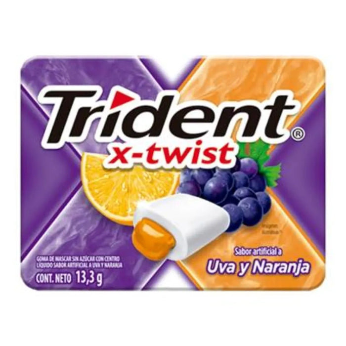 Trident X Twist Uva Naranja 13.3 g Adams