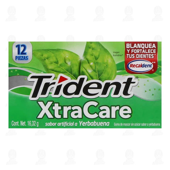 Trident Xtra Care Yerbabuena 16.32 g Adams
