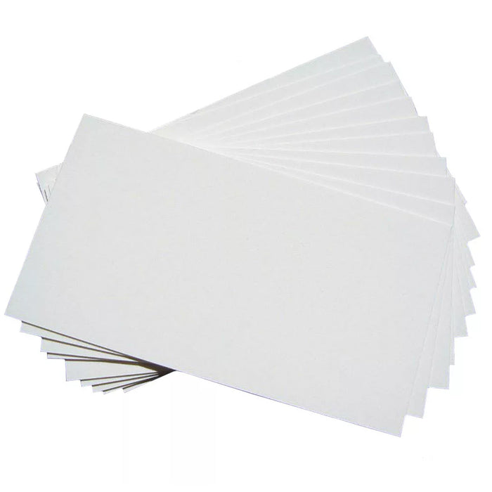 Tarjetas Blanca Lisa Cartulina Bristol #5 100 piezas JLM