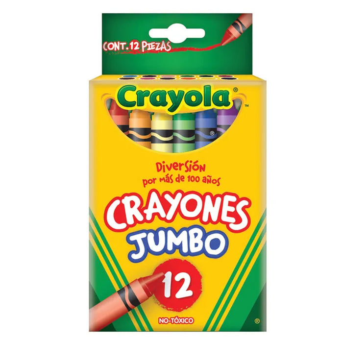 Crayones Jumbo 12 Piezas Crayola