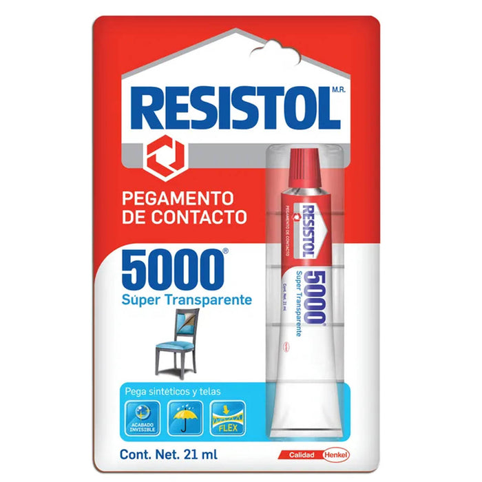 Resistol 5000 Uso General 21 ml Super Transparente