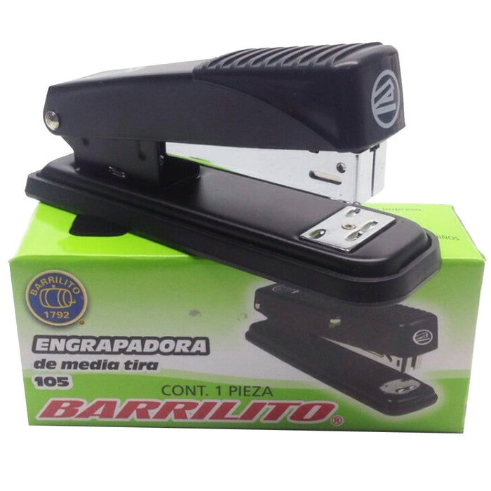 Grapadora Engrapadora Mediana Tira 105 Barrilito
