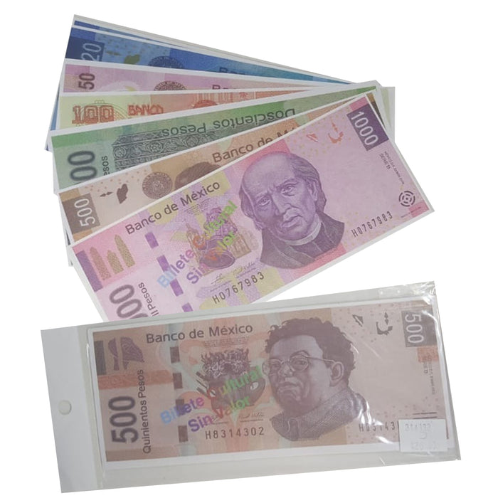 Juego Didáctico Billetes Banco Nacional De México 05/25