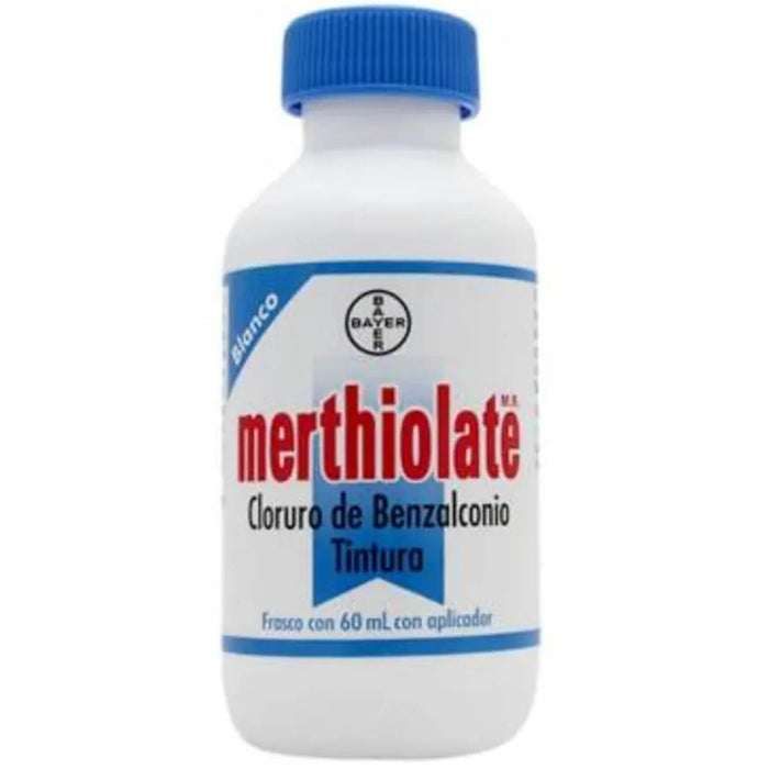 Merthiolate Blanco Tintura 60 ml Bayer