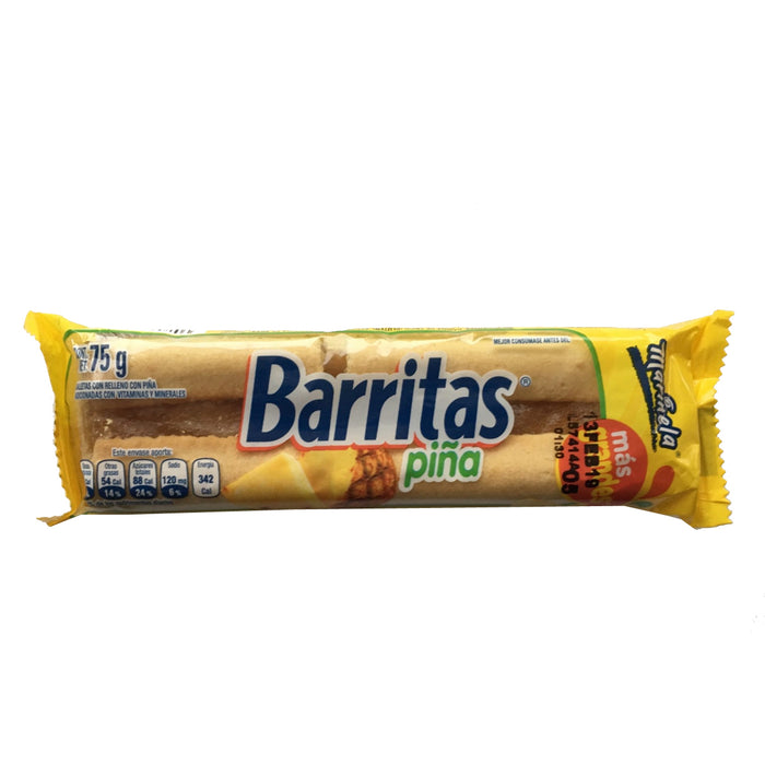 Barritas Piña 67 gr Marinela