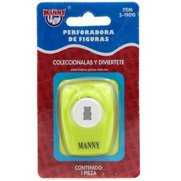 Perforadora Figura Oso Manny S-19010